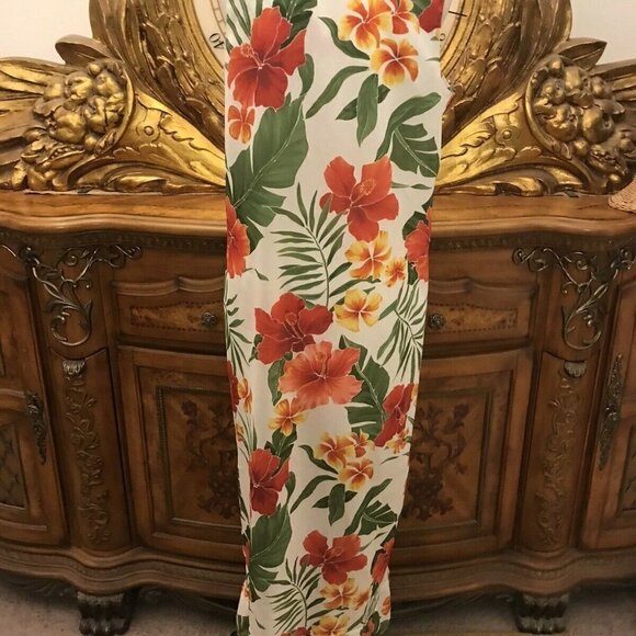Beach Crew. ALOHA. MuuMuu, Hawaiian Sleeveless Sun Dress. Cover up. Size M.  B2 - Picture 5 of 5